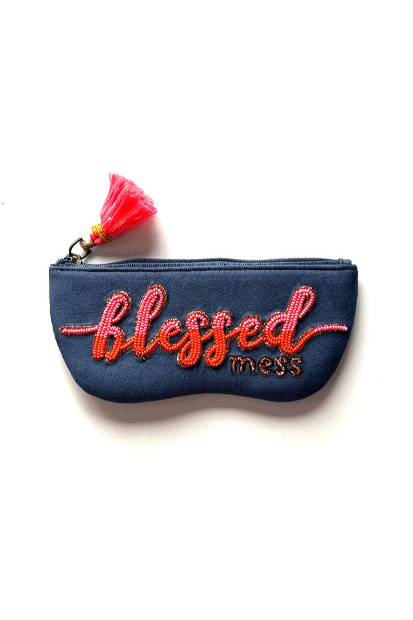 Sunglass Cover- Blessed