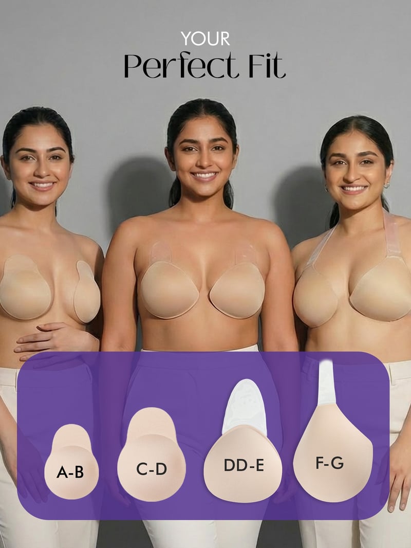 Breast Lift Cup (F-G) (Nude) (2 Pcs)