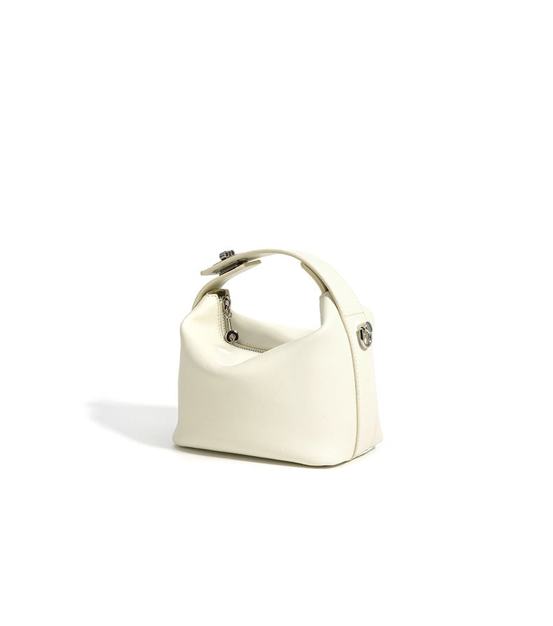 Liora- Ladies Leather Handbag Ivory