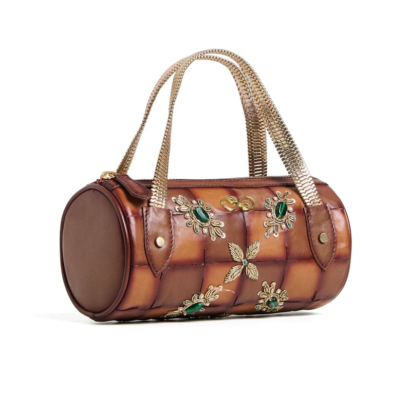 Dholki Leather Bag