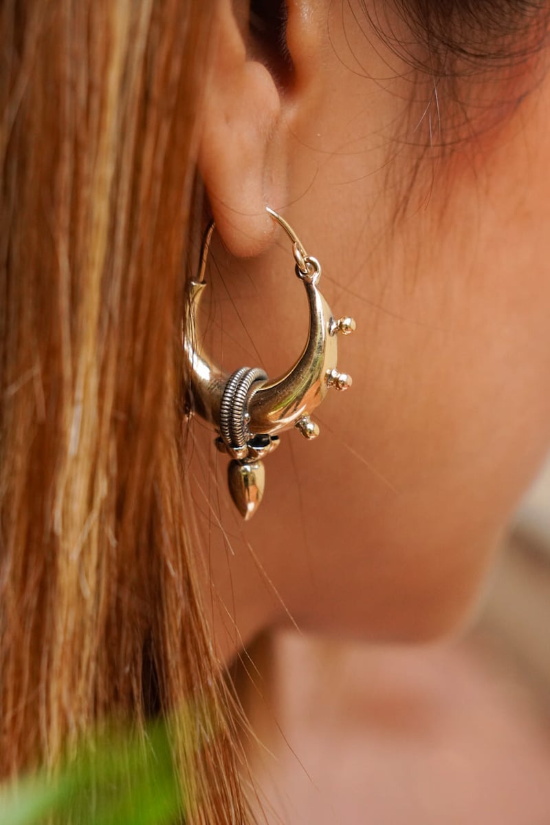 Banjara Brass Hoops — SOUL WORKS