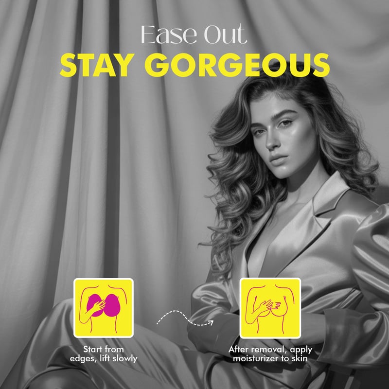 Breast X Nipple Pasties (16 Pcs) DD-E Cup Size