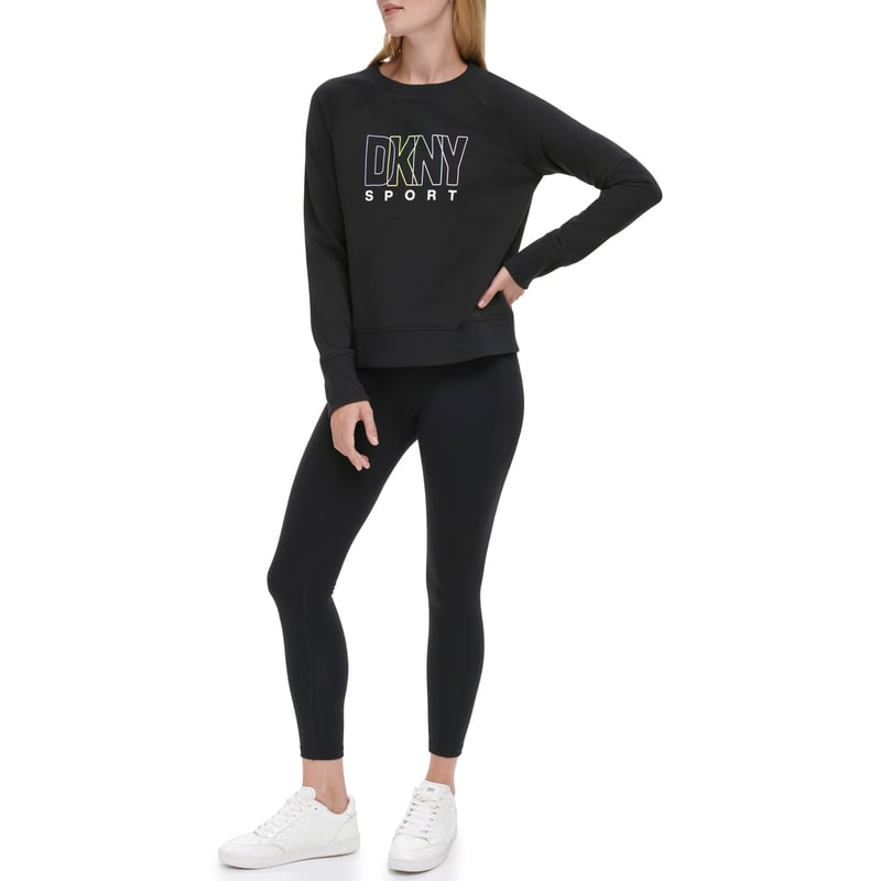 Black Crewneck Logo Sweatshirt