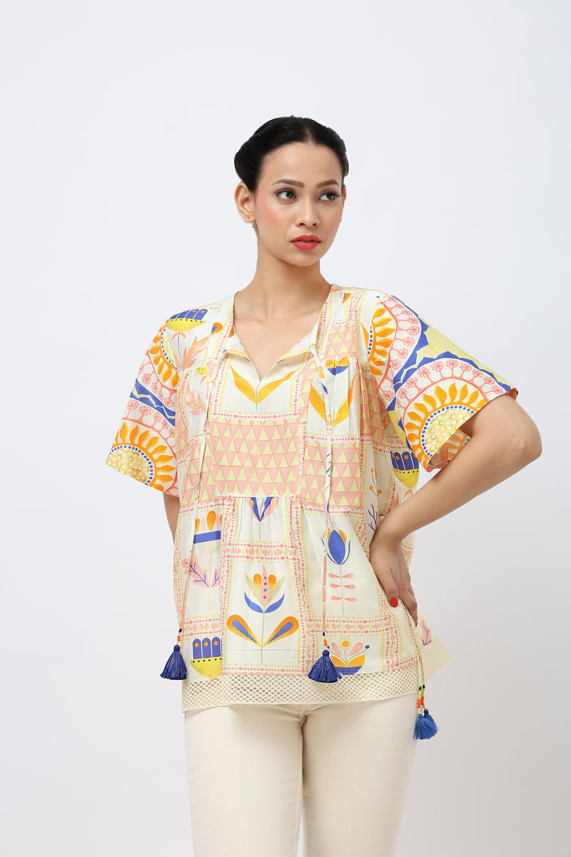 Suzni Lace Top