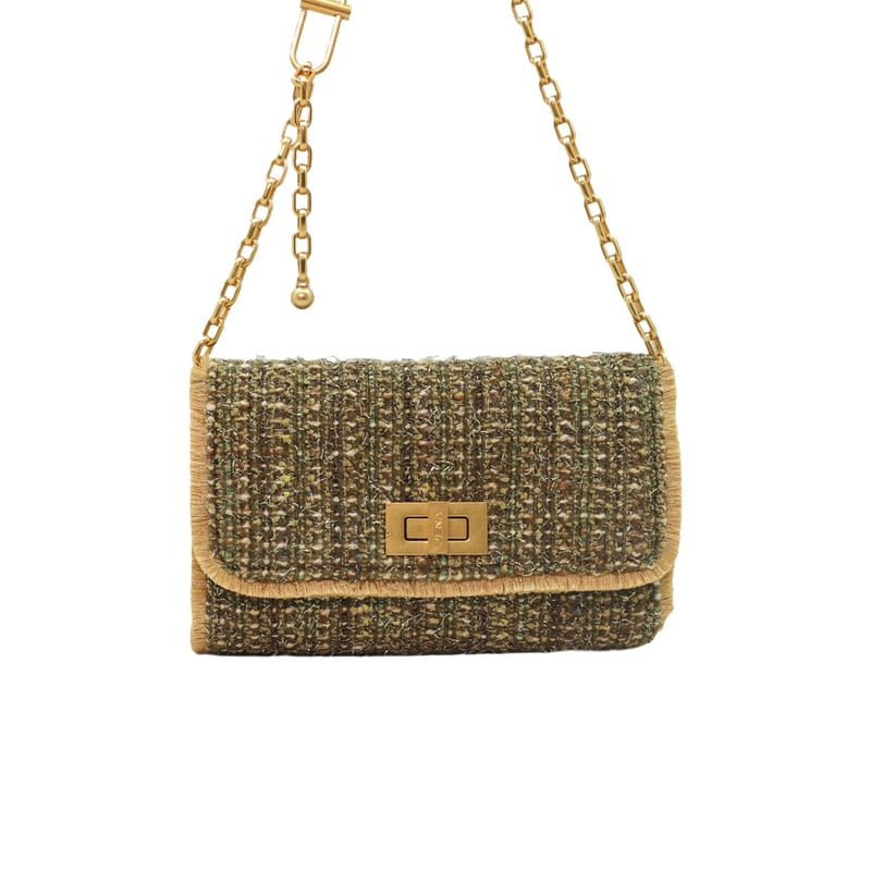 Jena Boucle Clutch Bag
