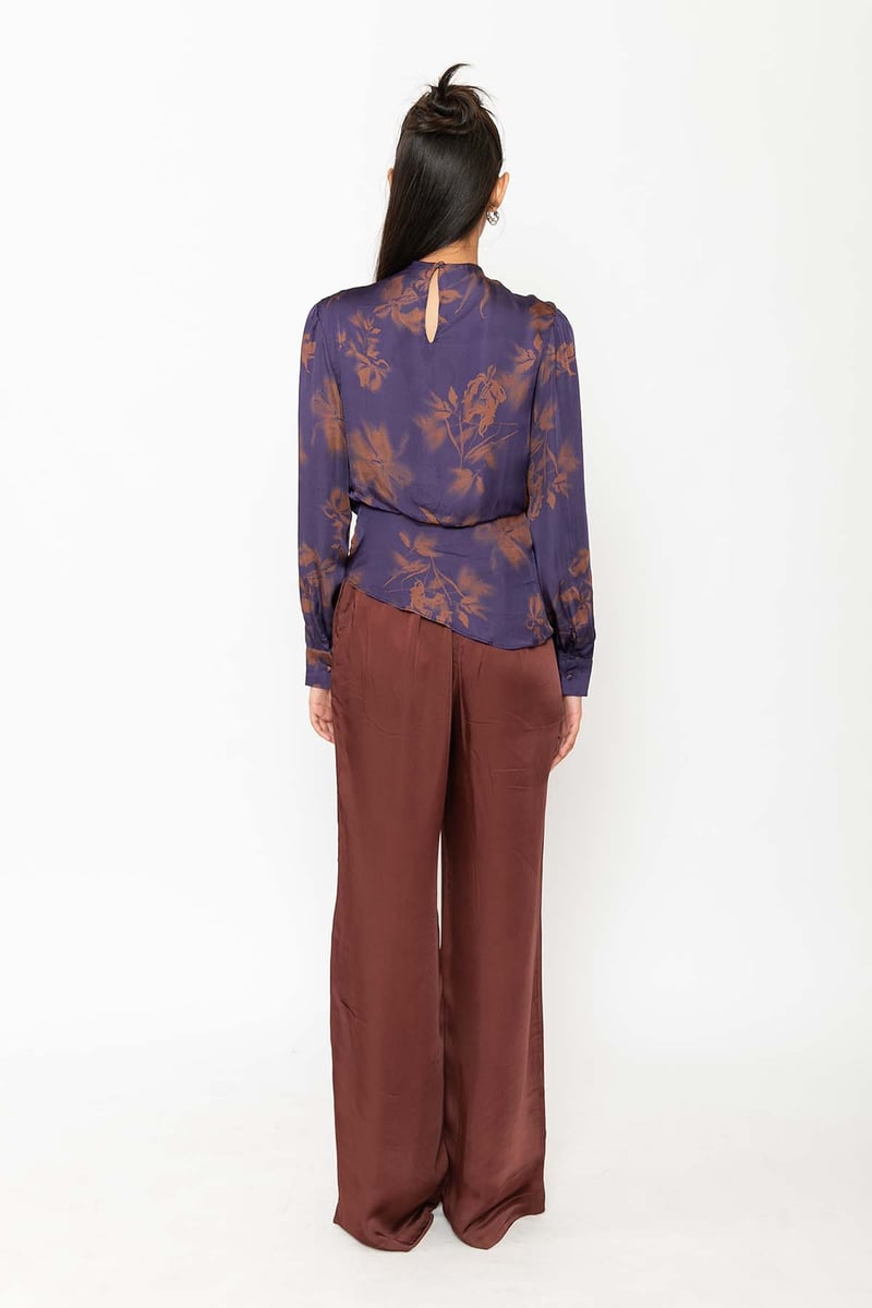 Creme Brulee Top Purple