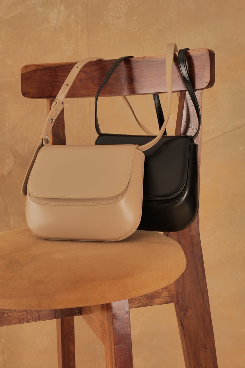 Luna - Ladies Leather Structured Bag