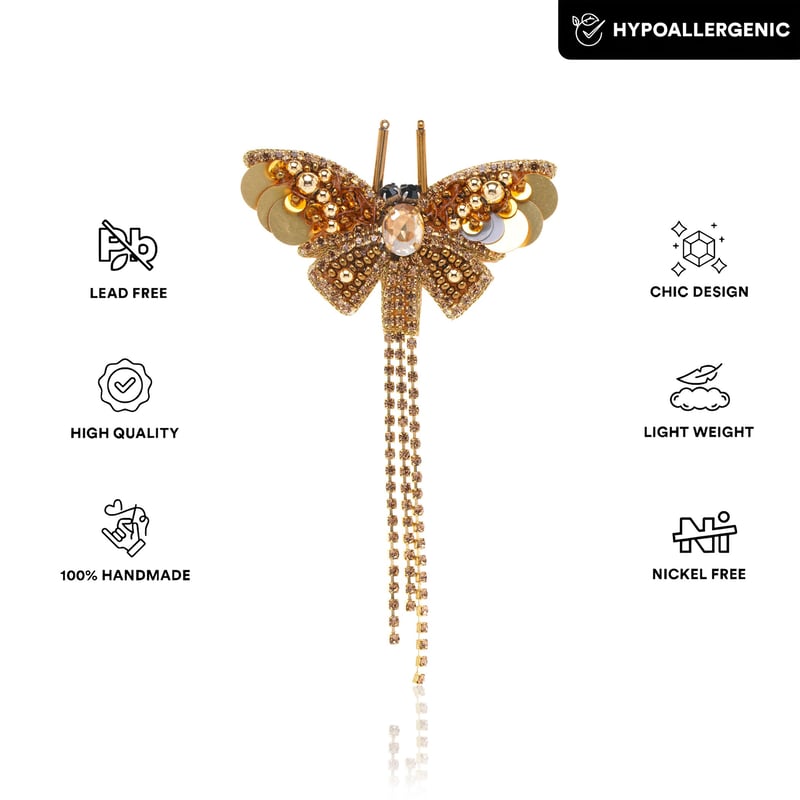 Twinkle Butterfly Earring