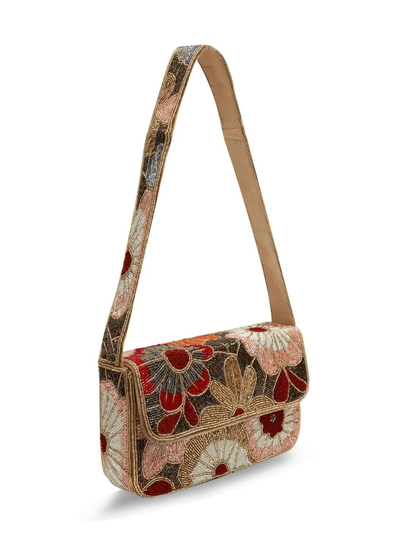 Daisy Baguette Bag with Handle