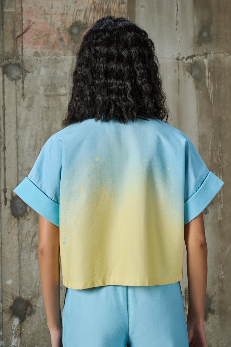 Soft Horizon Kimono Top