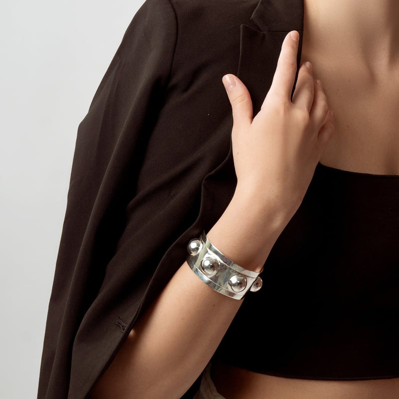 Arch Bracelet Silver