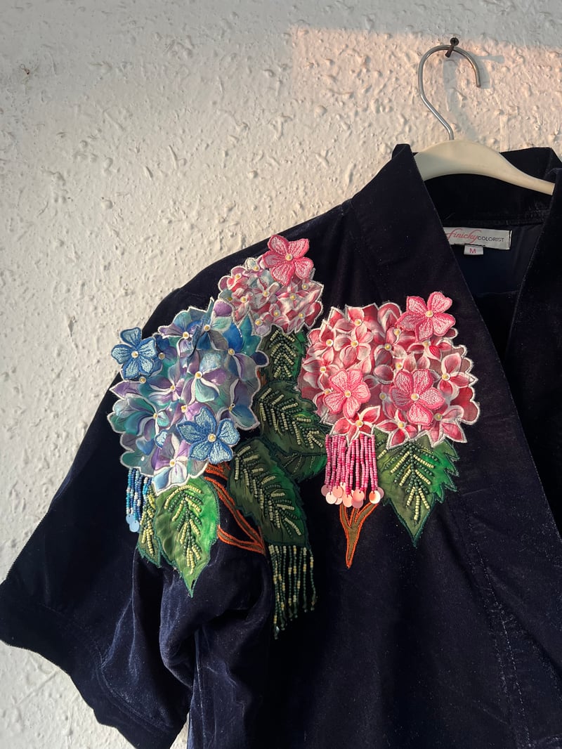 Hydrangea Kimono