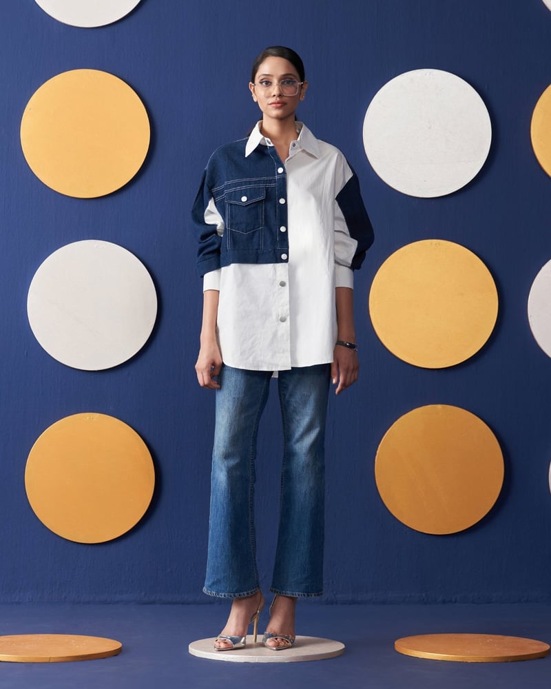 Shirt Denim Details — Aruni