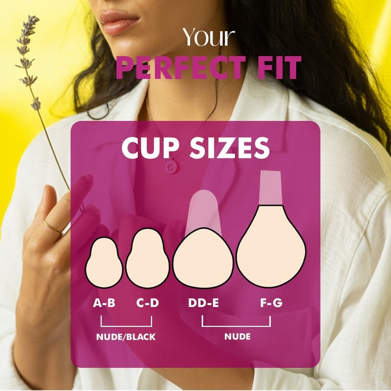 Breast Lift Cup (C-D) (Nude) (2 Pcs)