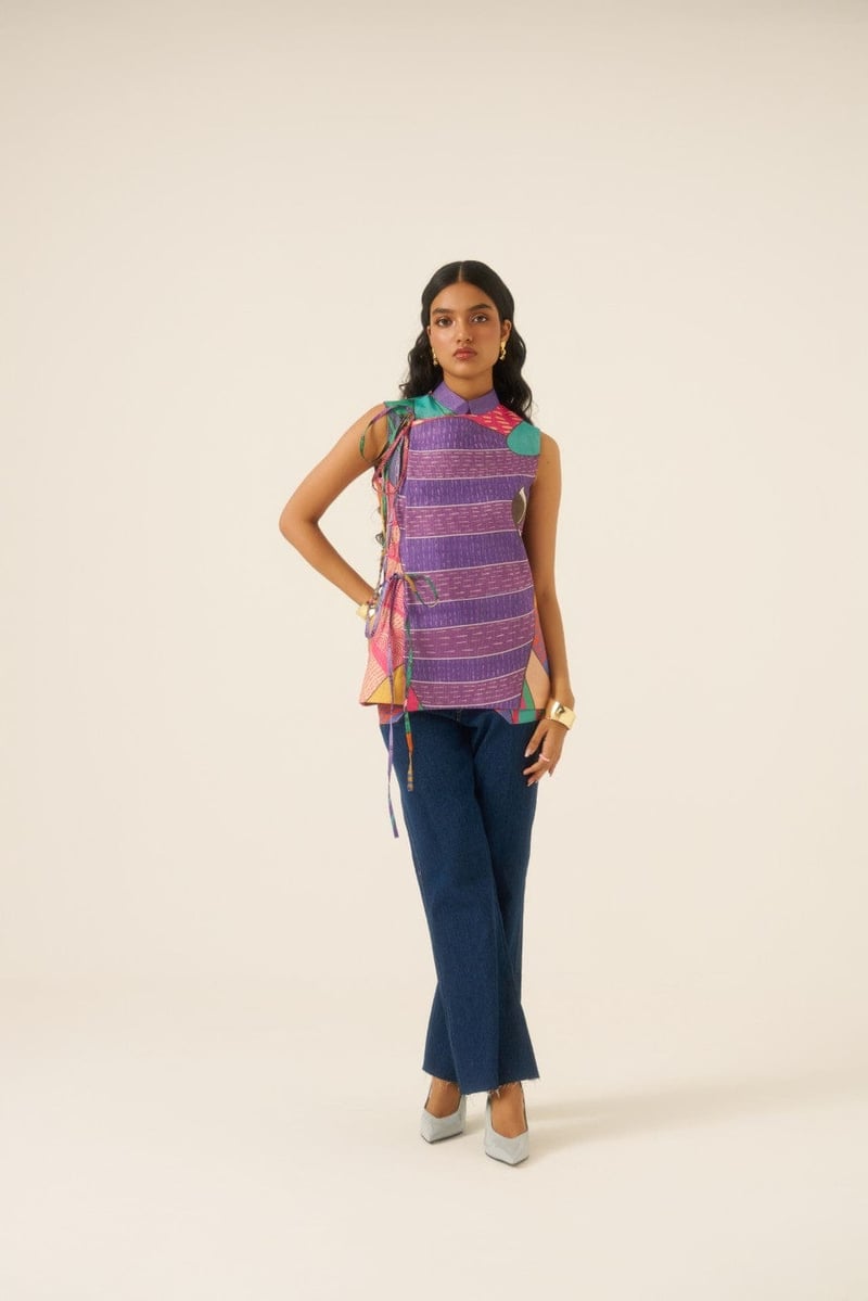 Jungle Beat Vest Set — ANANYA AGARWAL