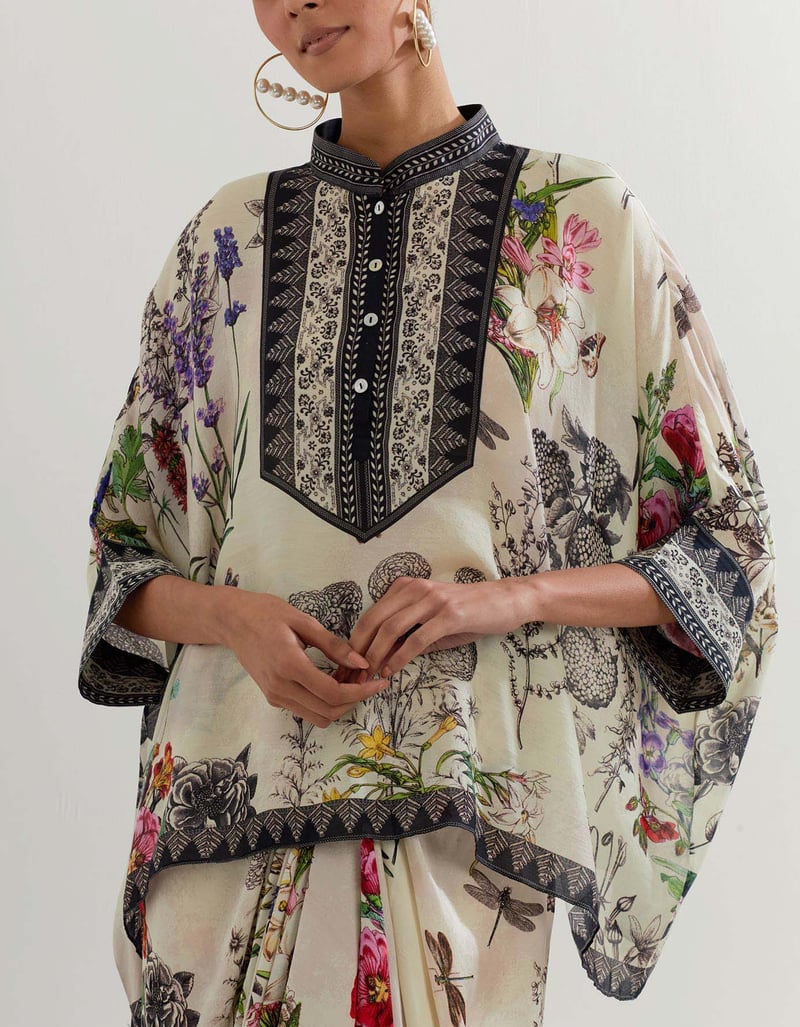 BOTANICAL TOP WITH SKIRT