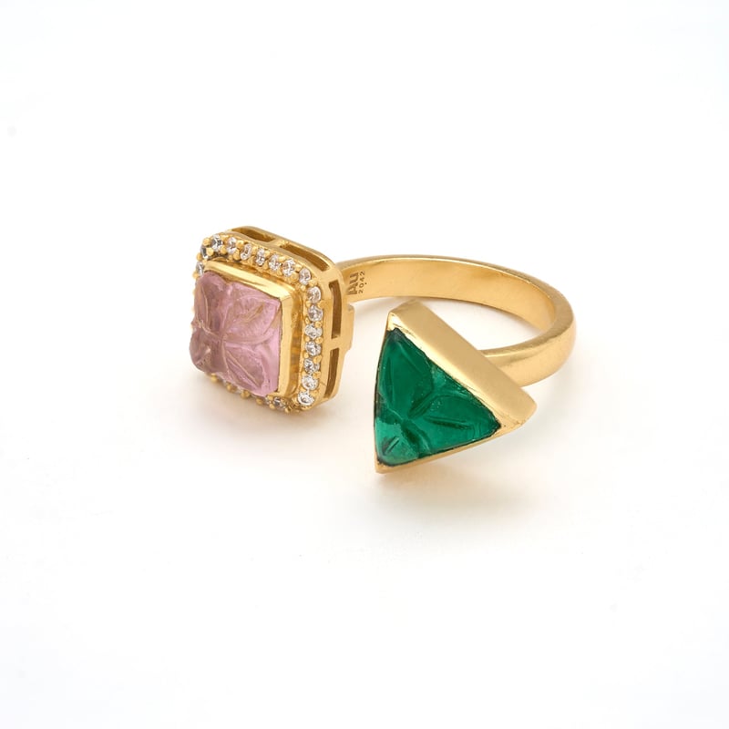 Rumeli Double-Motif Ring