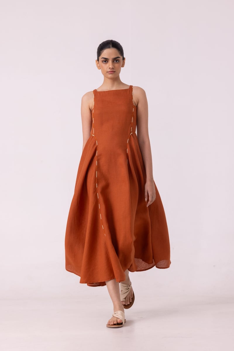Weasley Linen Dress