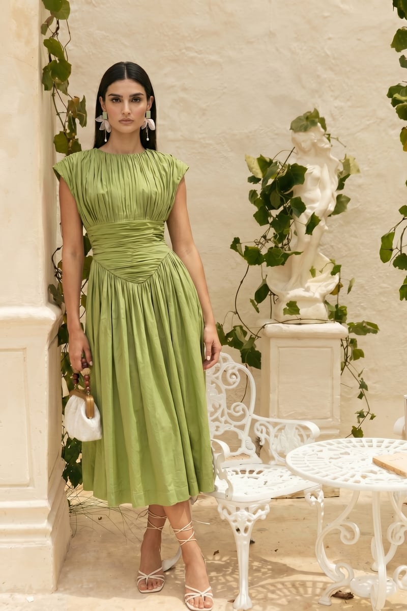 Sage Dress