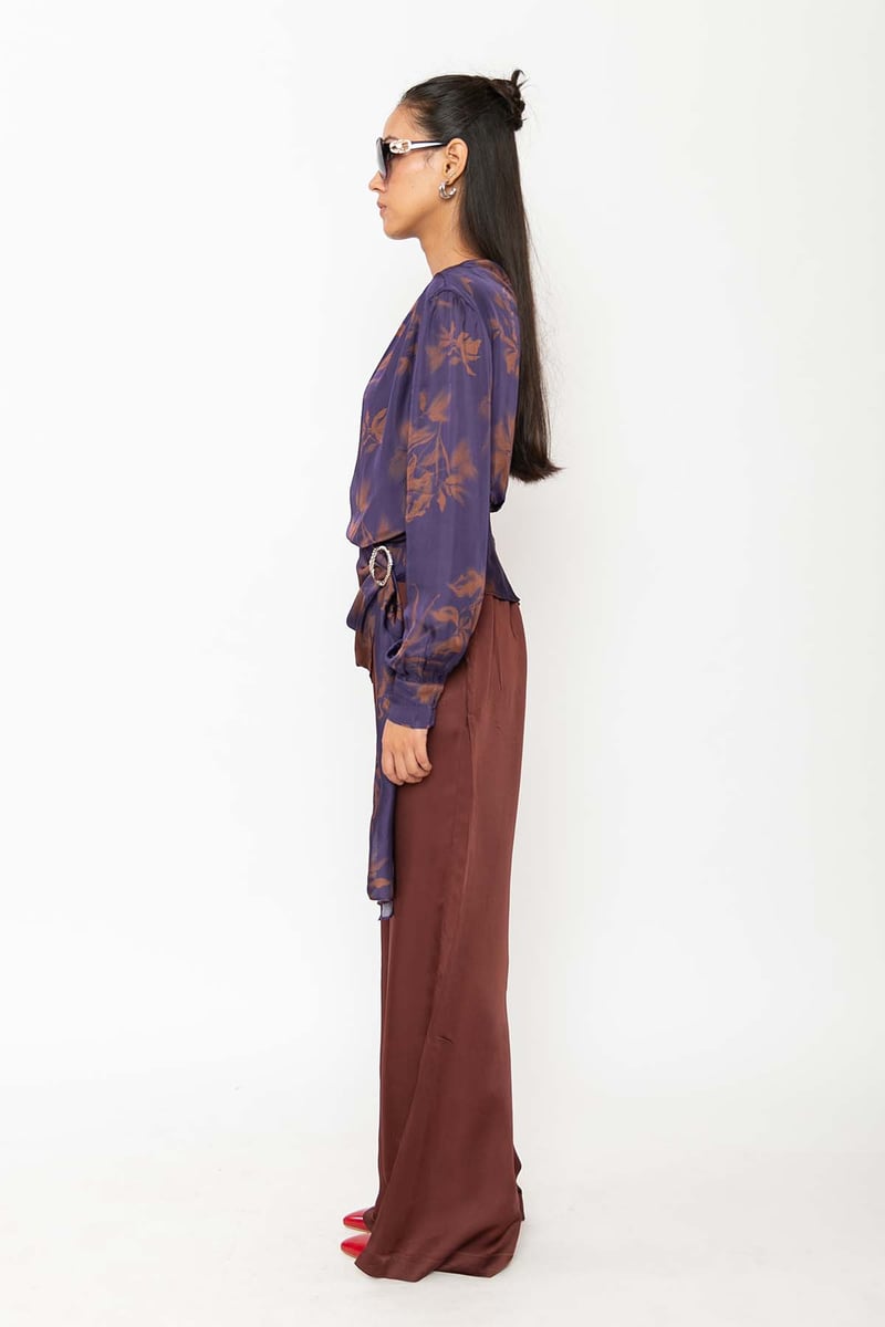 Creme Brulee Top Purple
