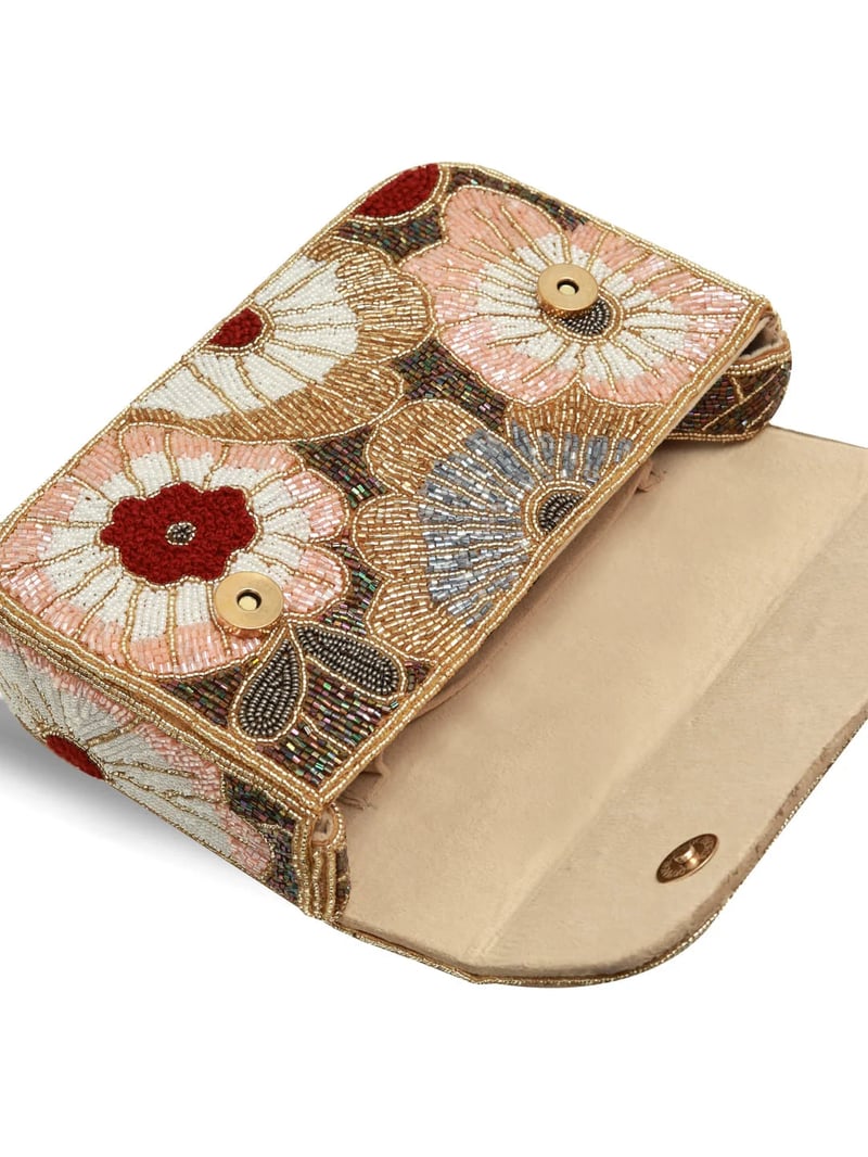 Daisy Baguette Bag with Handle