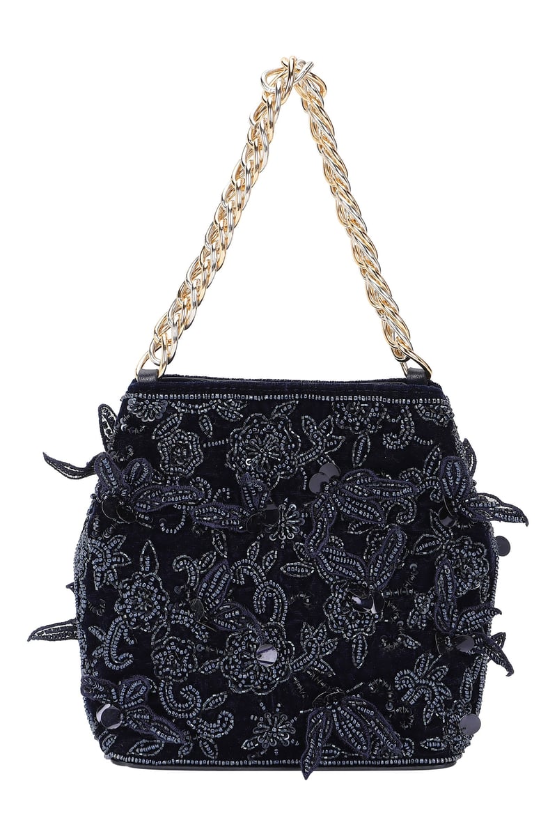 Seher Blue Potli Bag