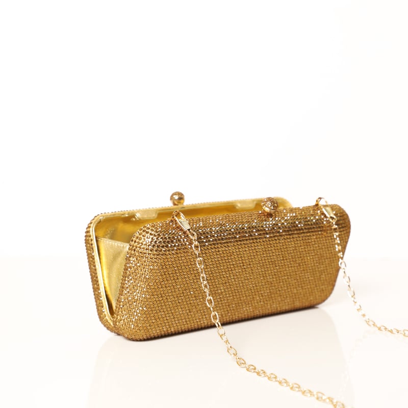 Rect Glitz 3 Gold