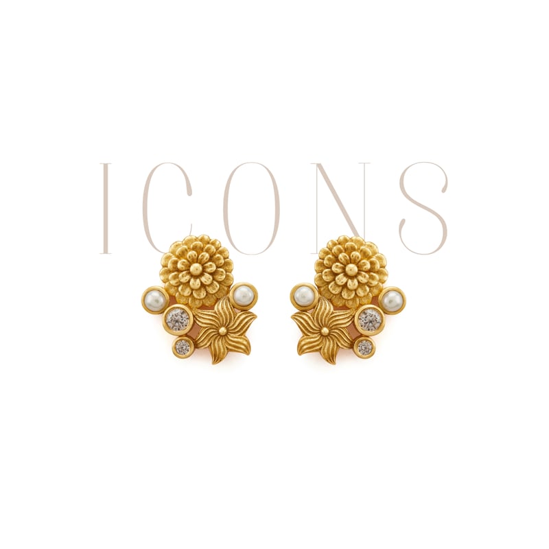 Opaline Helmi Studs