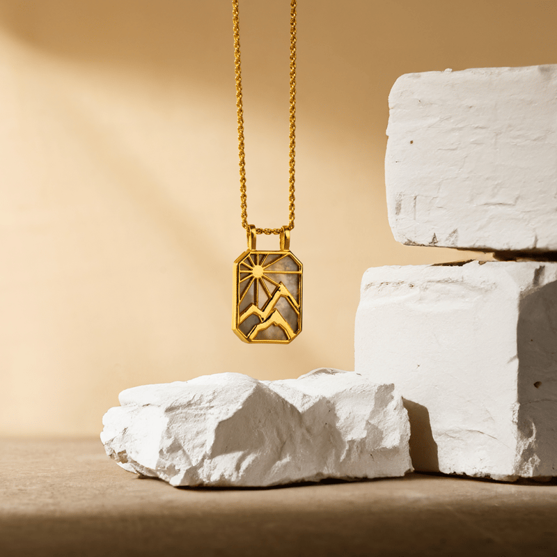 Nightfall Starry Moon Necklace