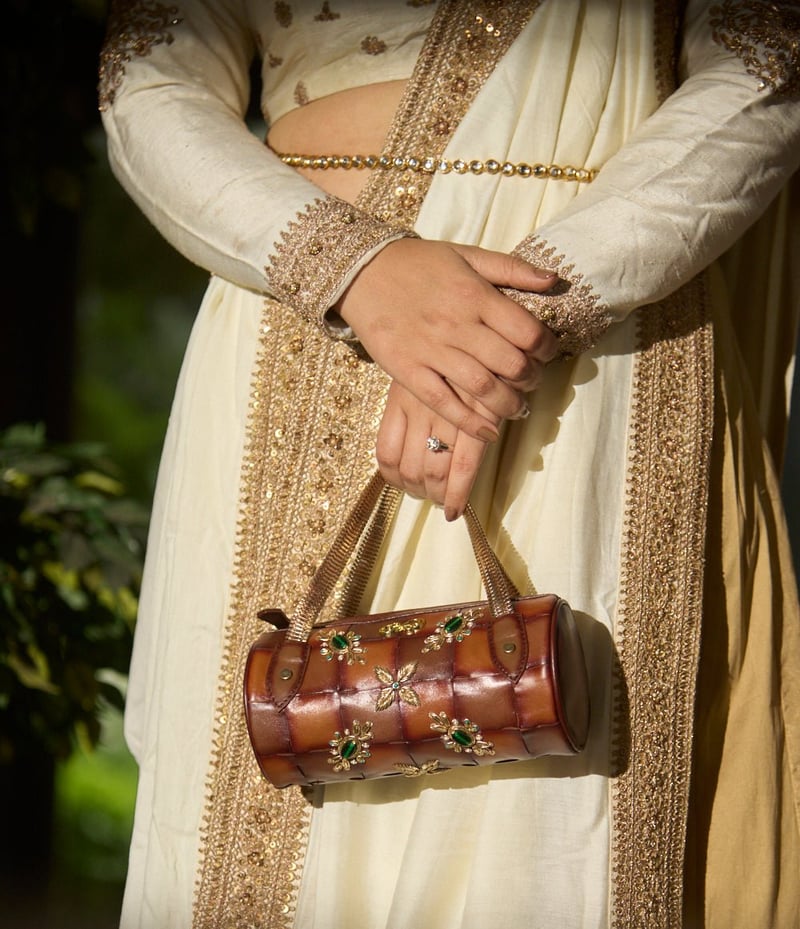 Dholki Leather Bag — Araani