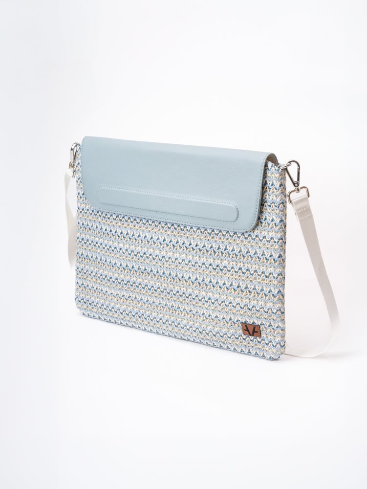 Ocean Bloom Laptop Sleeve with Handle