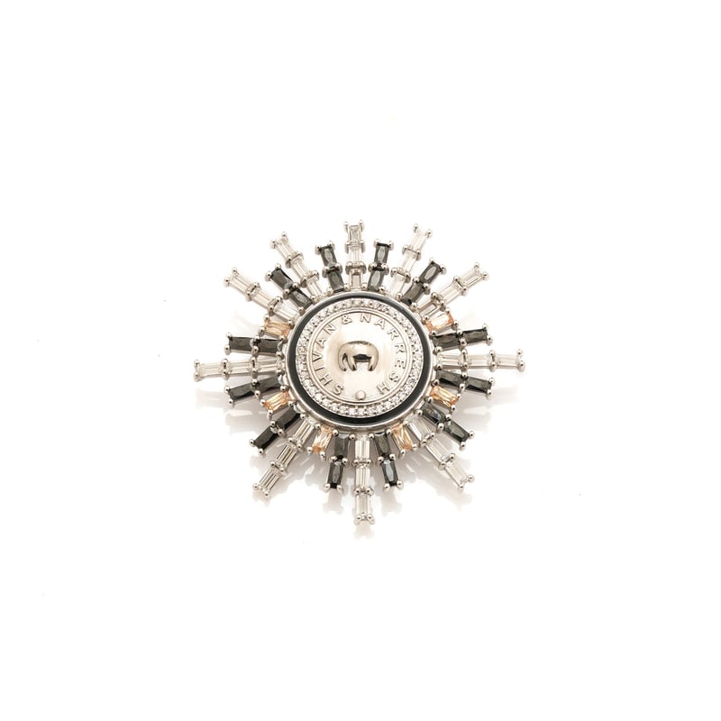Numisma Star Burst Brooch
