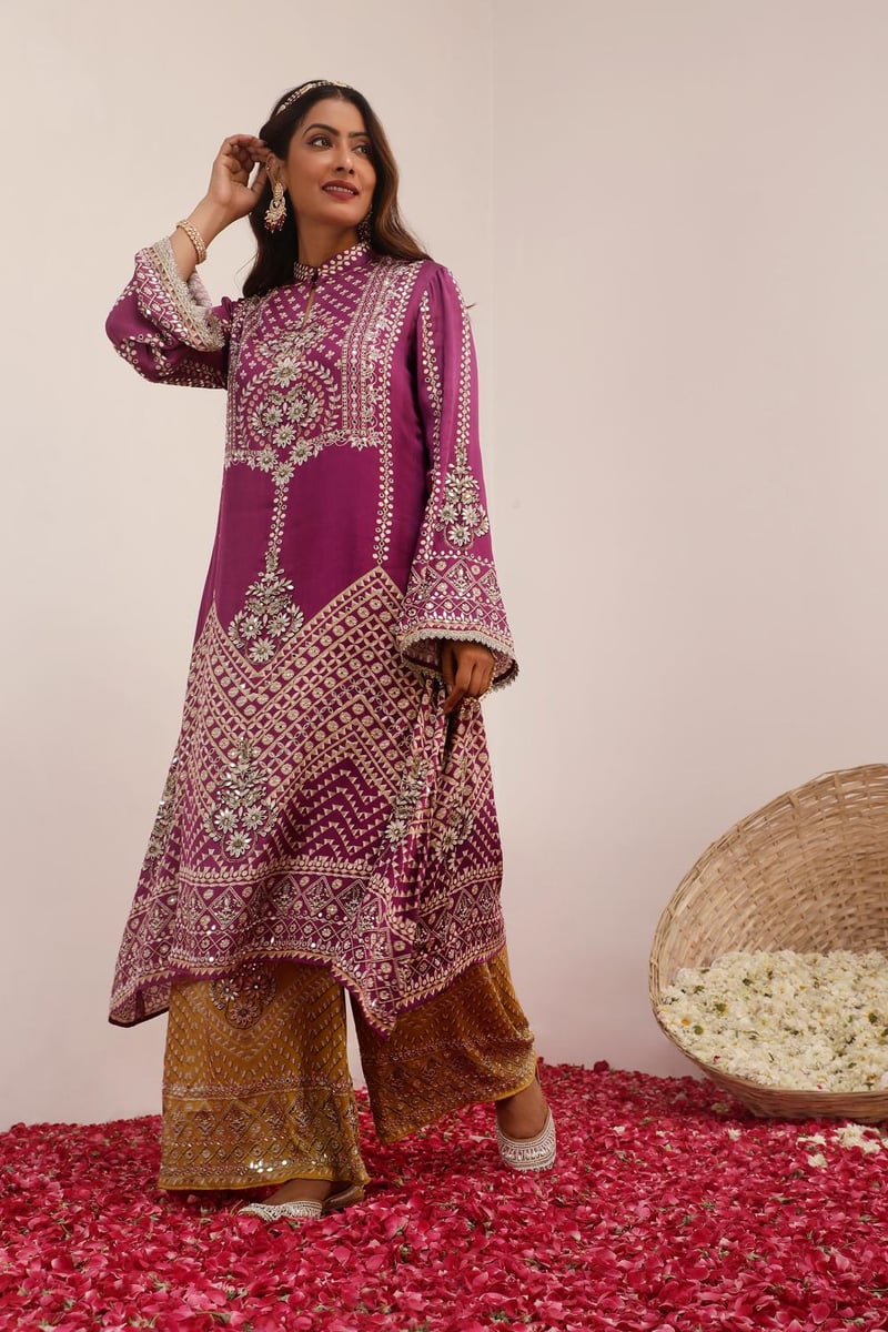 Son Chidhaiya A-Line Kurta Set