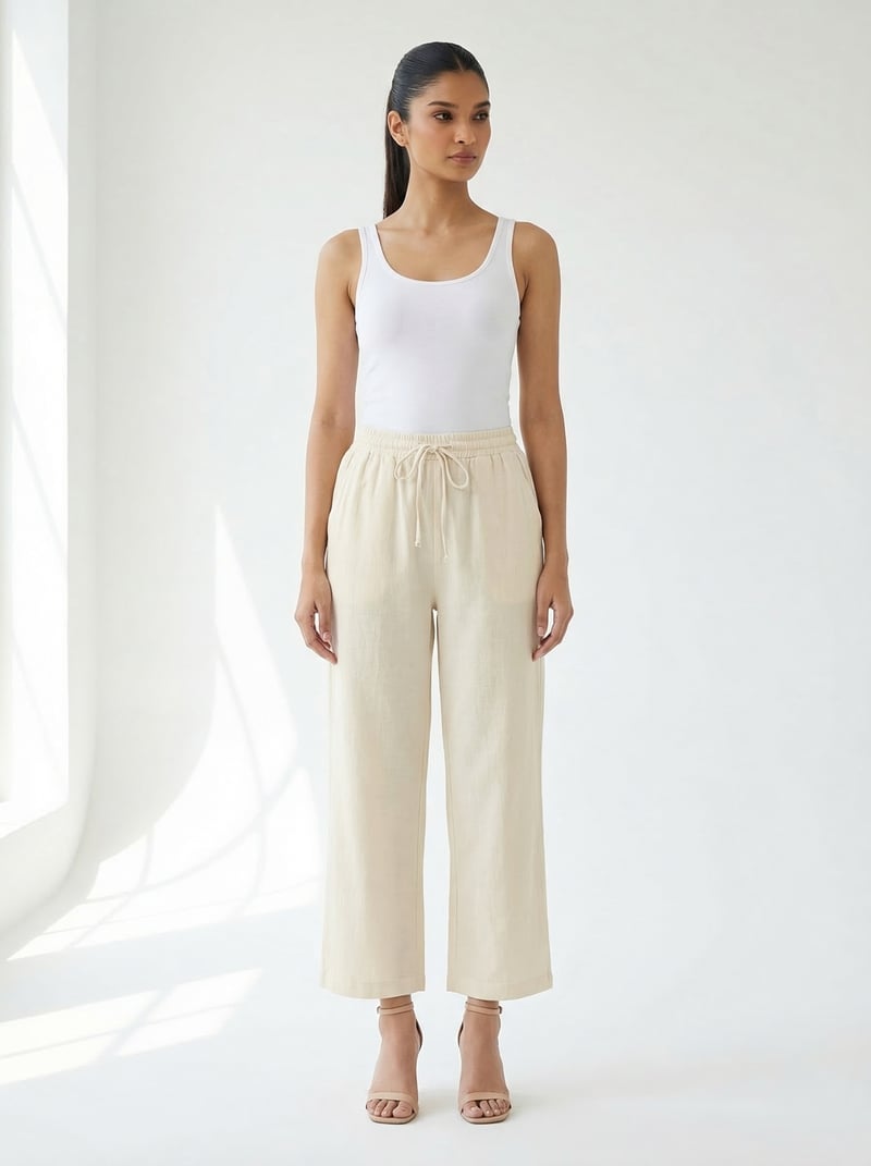 Elastic Waist Pants — ASPRIN FASHION