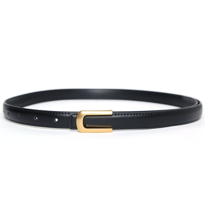 Harper Black Women Belt — SSN Belts