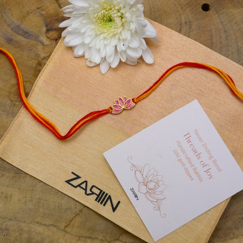 Lotus Aura Rakhi — Zariin