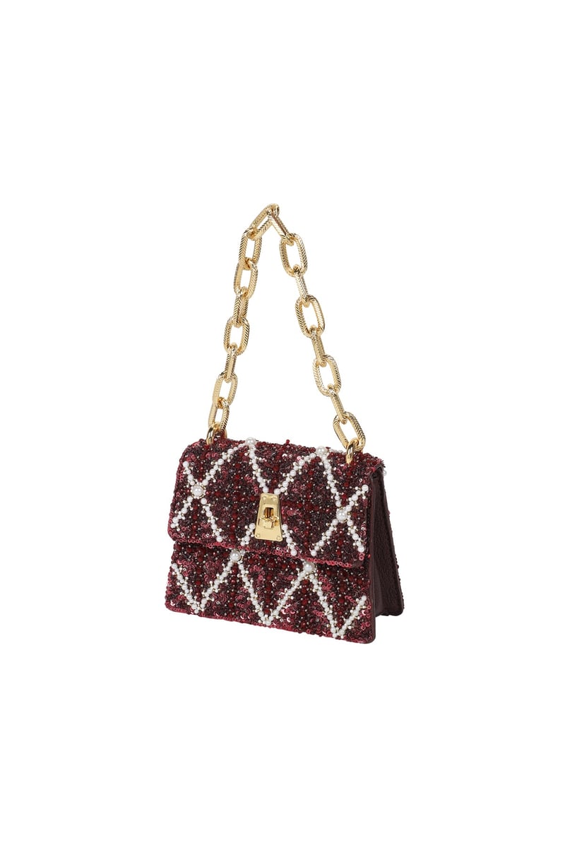 Erica Sangria Handheld Bag