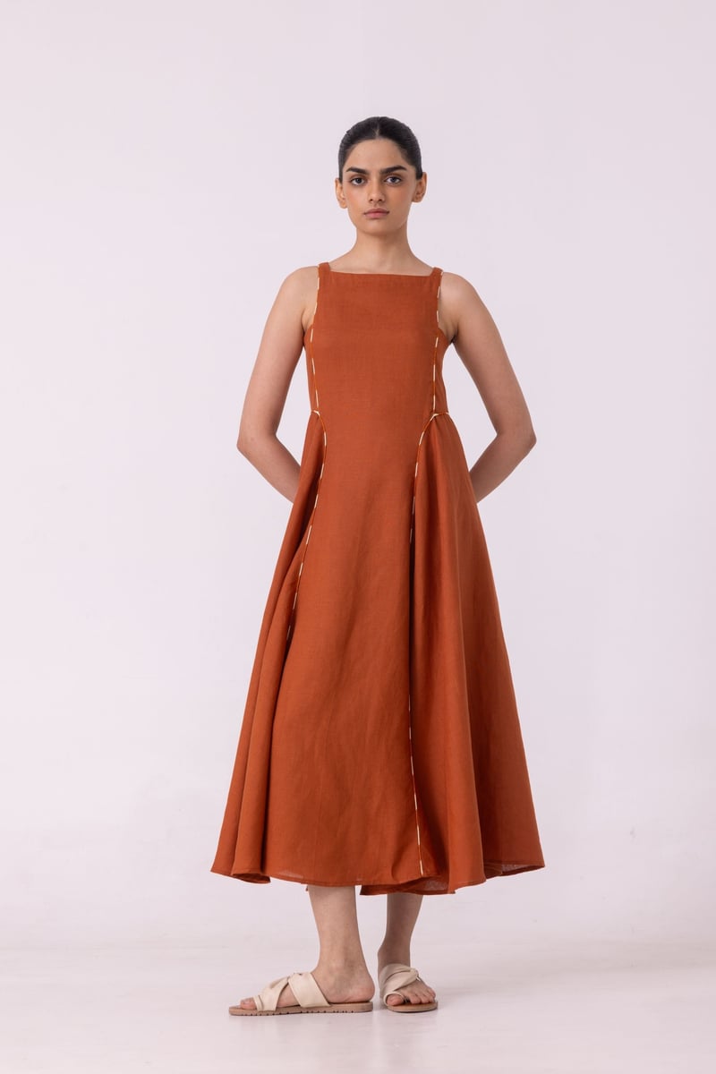 Weasley Linen Dress