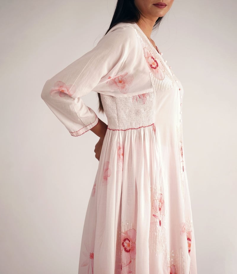 Floral Ombre Kurta