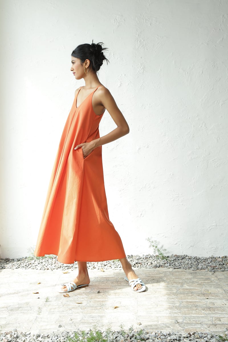 Autumn evening dress