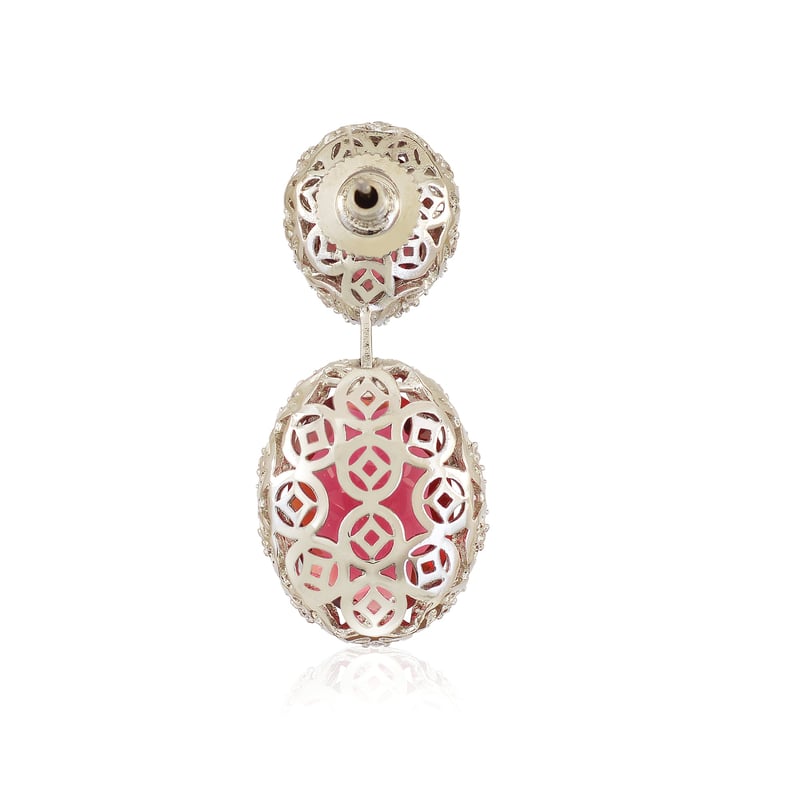Pink Radiant Earrings