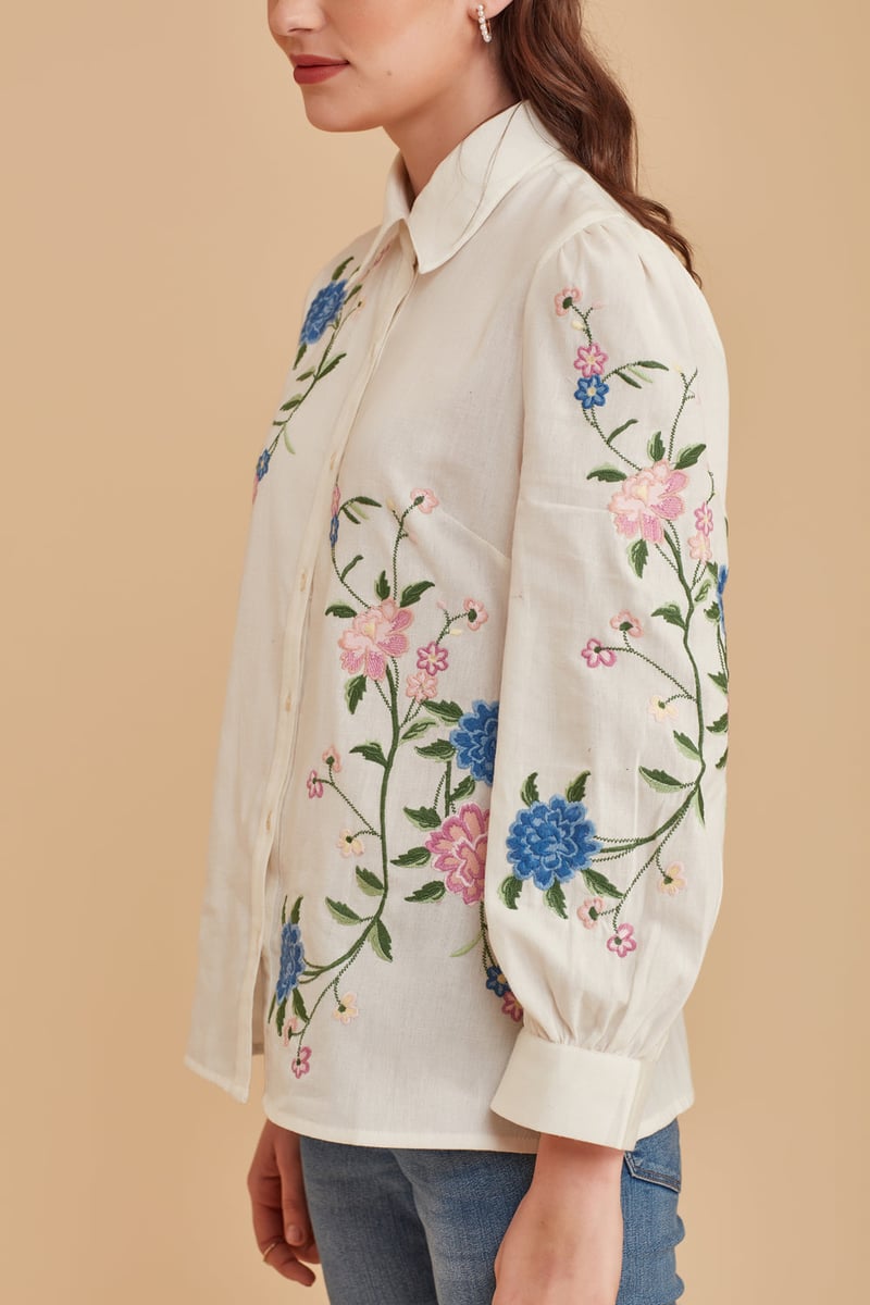 Exquisite Embroidered Shirt