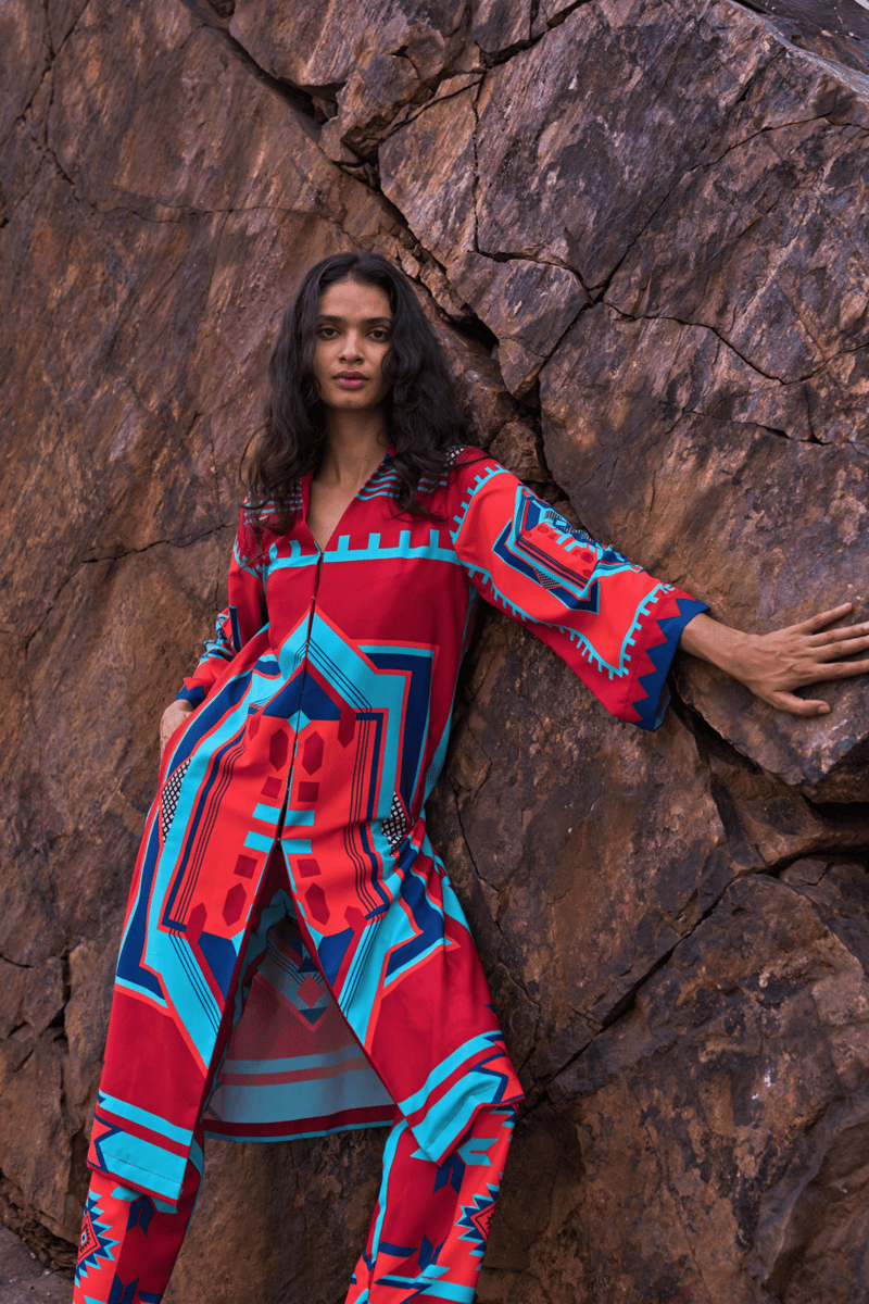 Tribal Printed Pant Multi