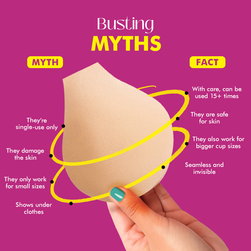 Breast Lift Cup (C-D) (Nude) (2 Pcs)
