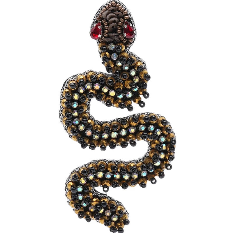 Ssslay Snake Earrings