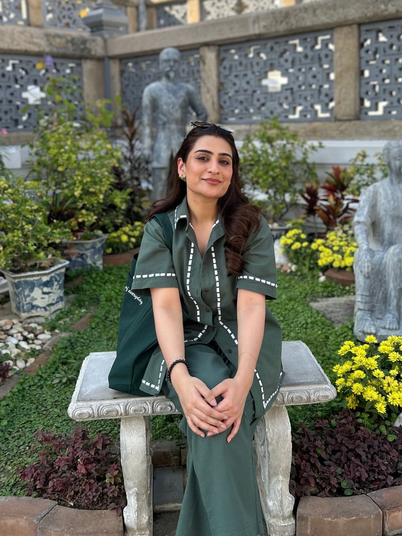 Forest Green Cotton-Linen Shirt and Pants Co-ord Set