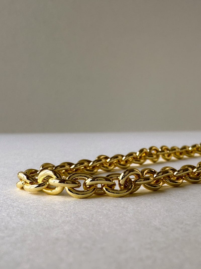 Stainless Steel Blank Necklace - Curb