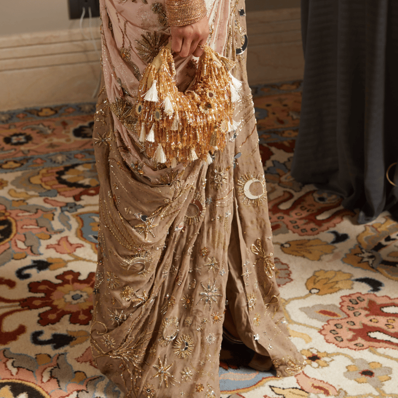 Sienna Boat Bag -Gold