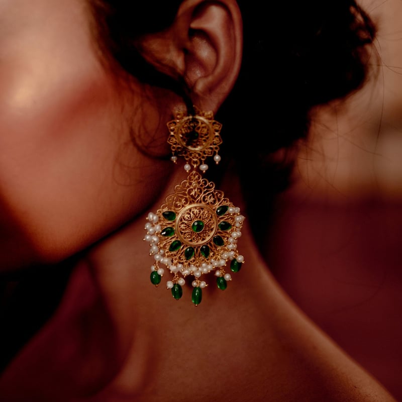 Gul-e-bahar earrings — Zariin
