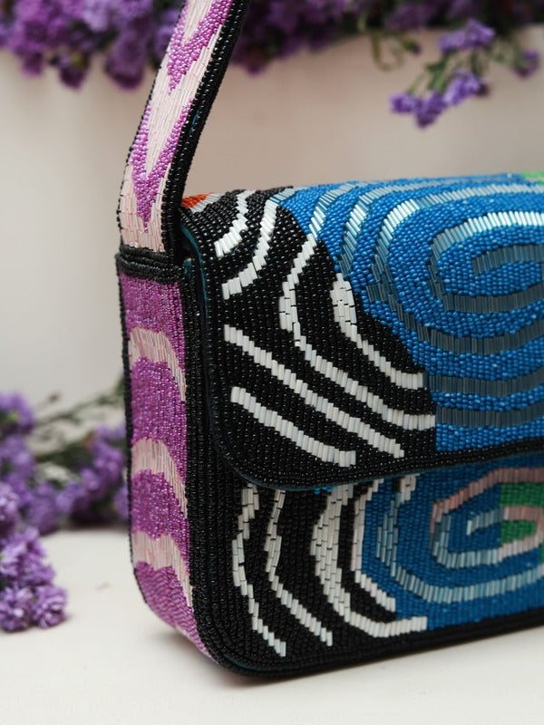 Iris Baguette Bag with Handle